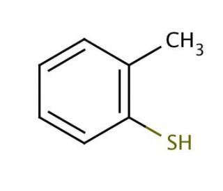 2-Methylbenzenethiol (CAS 137-06-4) - chemical structure image