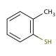 2-Methylbenzenethiol (CAS 137-06-4) - chemical structure image