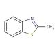 2-Methylbenzothiazole (CAS 120-75-2) - chemical structure image
