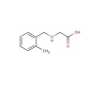 [(2-methylbenzyl)amino]acetic acid (CAS 702629-73-0) - chemical structure image