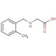 [(2-methylbenzyl)amino]acetic acid (CAS 702629-73-0) - chemical structure image