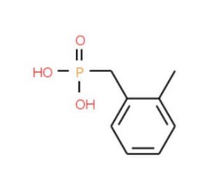 (2-Methylbenzyl)phosphonic acid (CAS 18896-56-5) - chemical structure image