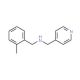 (2-Methylbenzyl)(pyridin-4-ylmethyl)amine (CAS 880809-54-1) - chemical structure image