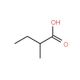 2-Methylbutyric acid 的分子结构, CAS编号: 116-53-0 2-Methylbutyric acid (CAS 116-53-0) - chemical structure image
