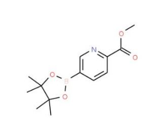 2-(Methylcarboxy)pyridine-5-boronic acid pinacol ester (CAS 957065-99-5) - chemical structure image