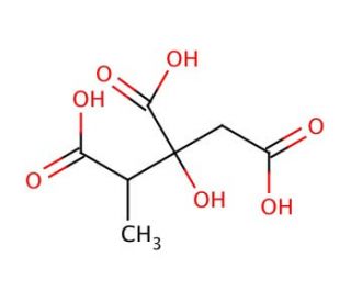 2-Methylcitric Acid (CAS 6061-96-7) - chemical structure image