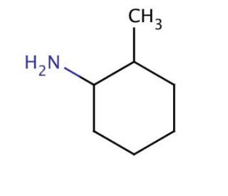2-Methylcyclohexylamine, mixture of cis and trans (CAS 7003-32-9) - chemical structure image