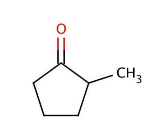 2-Methylcyclopentanone (CAS 1120-72-5) - chemical structure image