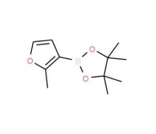 2-Methylfuran-3-boronic acid, pinacol ester (CAS 864776-02-3) - chemical structure image