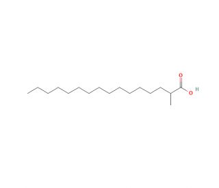 2-Methylhexadecanoic Acid - chemical structure image