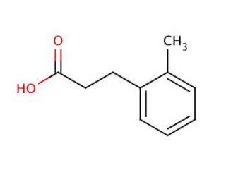 2-Methylhydrocinnamic acid (CAS 22084-89-5) - chemical structure image
