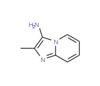 2-Methylimidazo[1,2-a]pyridin-3-amine (CAS 28036-31-9) - chemical structure image