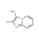 2-Methylimidazo[1,2-a]pyridin-3-amine (CAS 28036-31-9) - chemical structure image