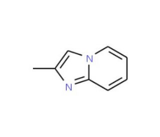 2-Methylimidazo[1,2-a]pyridine (CAS 934-37-2) - chemical structure image