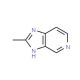 2-Methylimidazo[4,5-c]pyridine (CAS 63604-59-1) - chemical structure image