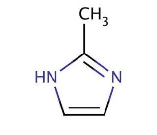 2-Methylimidazole (CAS 693-98-1) - chemical structure image