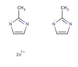 2-Methylimidazole zinc salt (CAS 59061-53-9) - chemical structure image