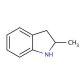 2-Methylindoline (CAS 6872-06-6) - chemical structure image