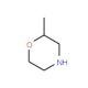 2-methylmorpholine (CAS 27550-90-9) - chemical structure image