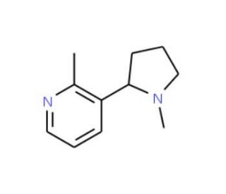 (&plusmn;)-2-Methylnicotine (CAS 64114-31-4) - chemical structure image