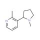 (±)-2-Methylnicotine (CAS 64114-31-4) - chemical structure image