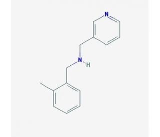 [(2-methylphenyl)methyl](pyridin-3-ylmethyl)amine - chemical structure image