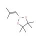 2-Methylprop-1-enylboronic acid pinacol ester (CAS 126689-00-7) - chemical structure image