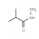 2-Methylpropanohydrazide (CAS 3619-17-8) - chemical structure image