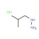 2-Methylpropylhydrazine hydrochloride (CAS 237064-47-0) - chemical structure image