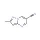 2-methylpyrazolo[1,5-a]pyrimidine-6-carbonitrile - chemical structure image