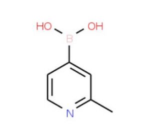 2-Methylpyridine-4-boronic acid (CAS 579476-63-4) - chemical structure image