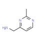 (2-methylpyrimidin-4-yl)methanamine - chemical structure image