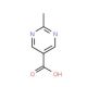 2-Methylpyrimidine-5-carboxylic acid (CAS 5194-32-1) - chemical structure image