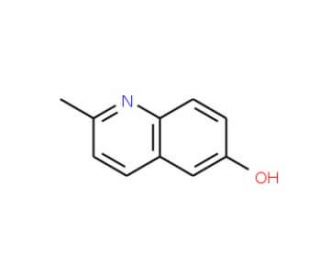2-Methylquinolin-6-ol (CAS 613-21-8) - chemical structure image