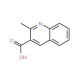 2-methylquinoline-3-carboxylic acid (CAS 635-79-0) - chemical structure image