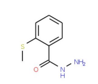 2-(Methylsulfanyl)benzenecarbohydrazide - chemical structure image