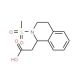 [2-(methylsulfonyl)-1,2,3,4-tetrahydroisoquinolin-1-yl]acetic acid - chemical structure image