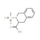 2-(Methylsulfonyl)-1,2,3,4-tetrahydroisoquinoline-3-carboxylic acid - chemical structure image