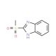 2-(methylsulfonyl)-1H-benzimidazole (CAS 57159-81-6) - chemical structure image