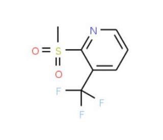 2-Methylsulfonyl-3-trifluoromethylpyridine - chemical structure image