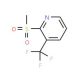 2-Methylsulfonyl-3-trifluoromethylpyridine - chemical structure image