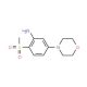 2-Methylsulfonyl-5-(morpholin-4-yl)aniline - chemical structure image