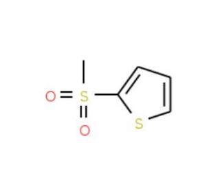 2-(Methylsulfonyl)thiophene (CAS 38695-60-2) - chemical structure image