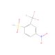 2-(Methylsulphonyl)-5-nitrobenzotrifluoride (CAS 252561-91-4) - chemical structure image