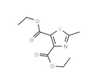 2-Methylthiazole-4,5-dicarboxylic acid diethyl ester (CAS 18903-17-8) - chemical structure image