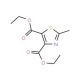 2-Methylthiazole-4,5-dicarboxylic acid diethyl ester (CAS 18903-17-8) - chemical structure image