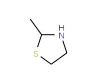 2-Methylthiazolidine (CAS 24050-16-6) - chemical structure image