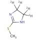 2-Methylthio-2-imidazoline-4,5-d4, Hydroiodide (CAS 557064-36-5) - chemical structure image
