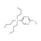2-(Methylthio)-5-(tributylstannyl)pyrimidine (CAS 120717-37-5) - chemical structure image