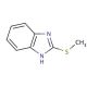 2-(Methylthio)benzimidazole (CAS 7152-24-1) - chemical structure image